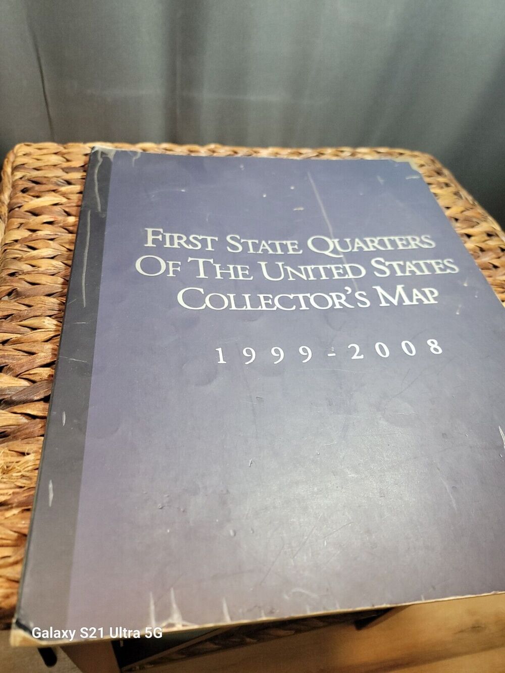 FIRST STATE QUARTERS OF THE UNITED STATES COLLECTOR’S MAP 1999-2008 Complete set